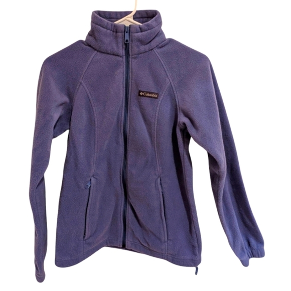 Columbia Womens Benton Springs Full Zip Fleece Jacket Velvet Cove X-Small US - Picture 2 of 7